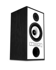 Mission 770 Bookshelf Speaker System Pair Black Oak Brand New