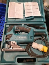 Makita 4350 FCT Jigsaw 110v Tools DIY Builder Workshop Woodworking Building