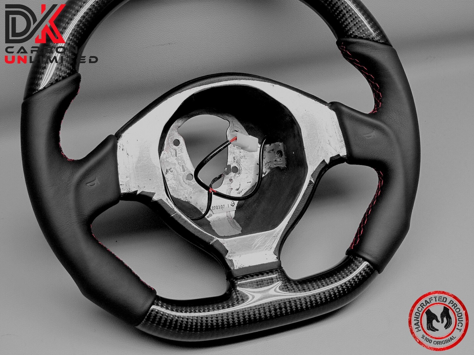 Lamborghini Murcielago LP640 LP650 LP670 Napa Red Ring 2x2 Carbon Steering Wheel