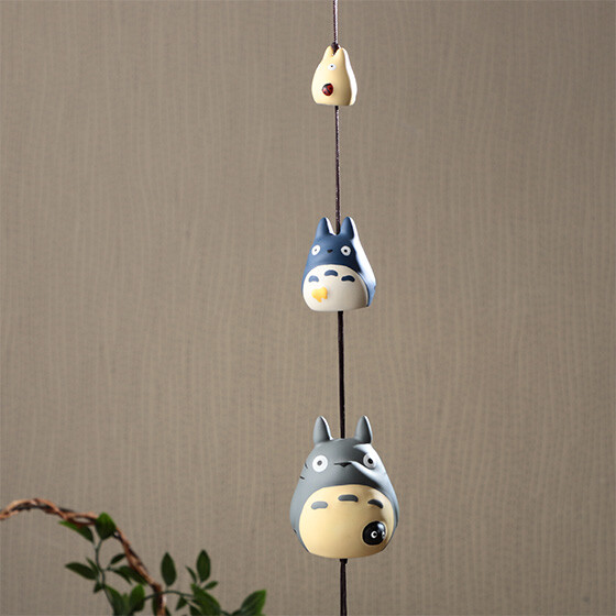 Studio Ghibli My Neighbor Totoro Triple Summer Wind Chimes