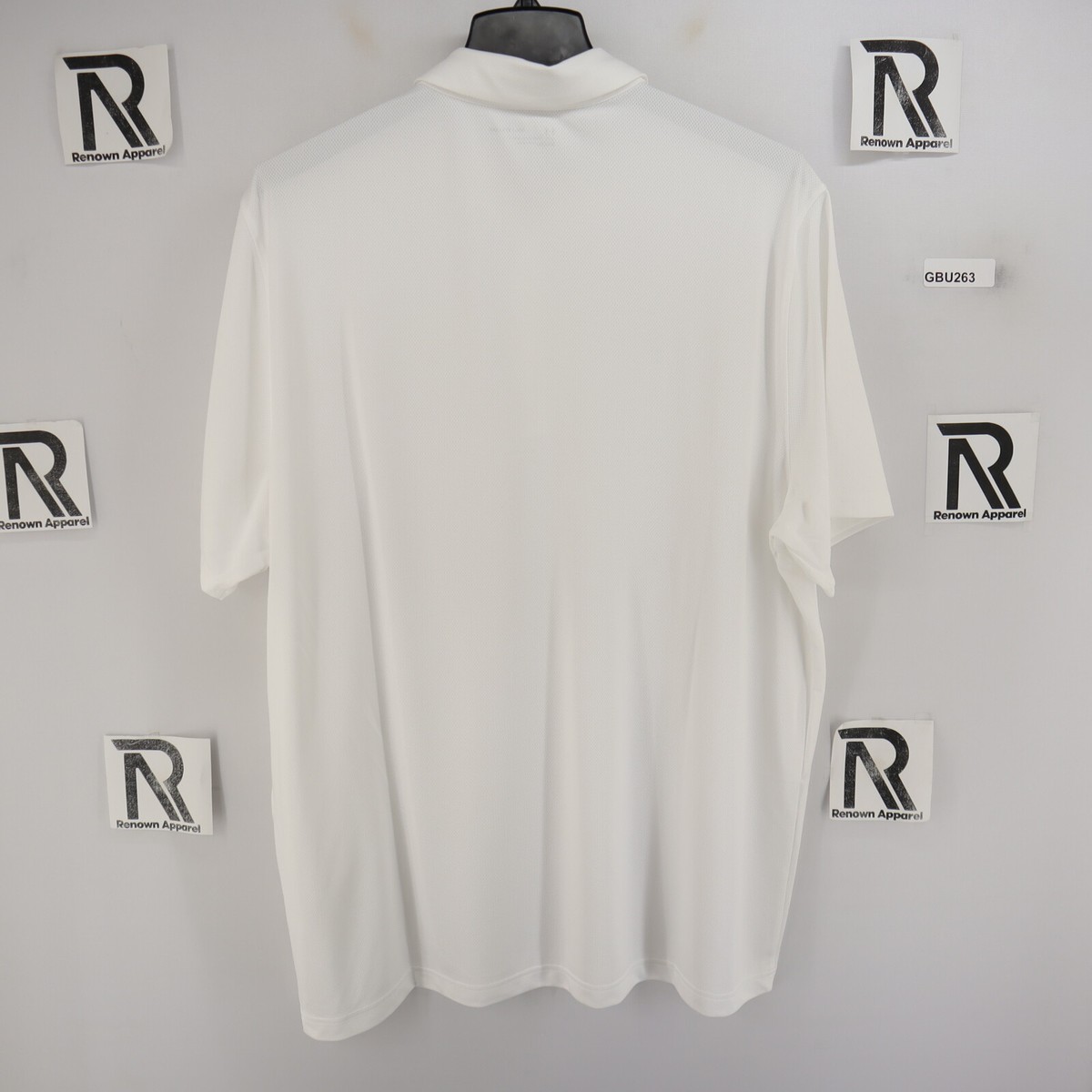 【名品！】AKM S/S LINE POLO White KAMO 名品！】AKM S/S LINE POLO White KAMO