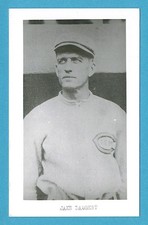 Jake Daubert (Reds) Vintage Baseball Postcard With Name on Front GRN 