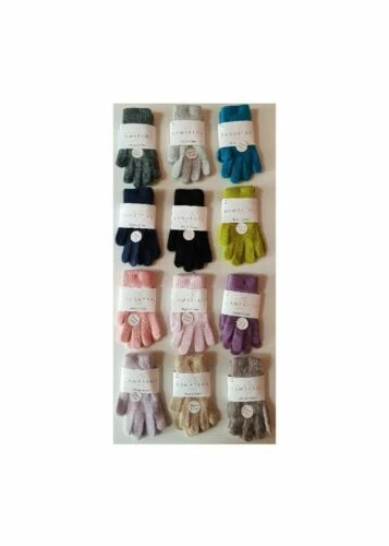 Gants et moufles angoras pour femme