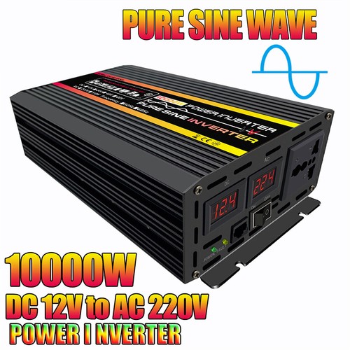 8000W/10000W 12V 24V bis 220V Reiner Sinus-Wechselrichter Sinus-Transformator DE - Bild 15 von 28