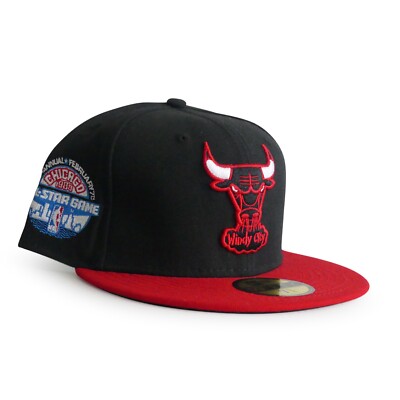 Star Capper Cap New Era Chicago Bulls NBA All Star Capper 1988 Fitted Cap Other UV | eBay