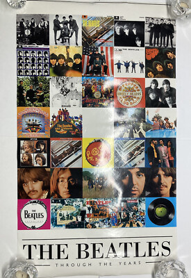 The Beatles Through the Years Poster 21 x 34 inches | eBay