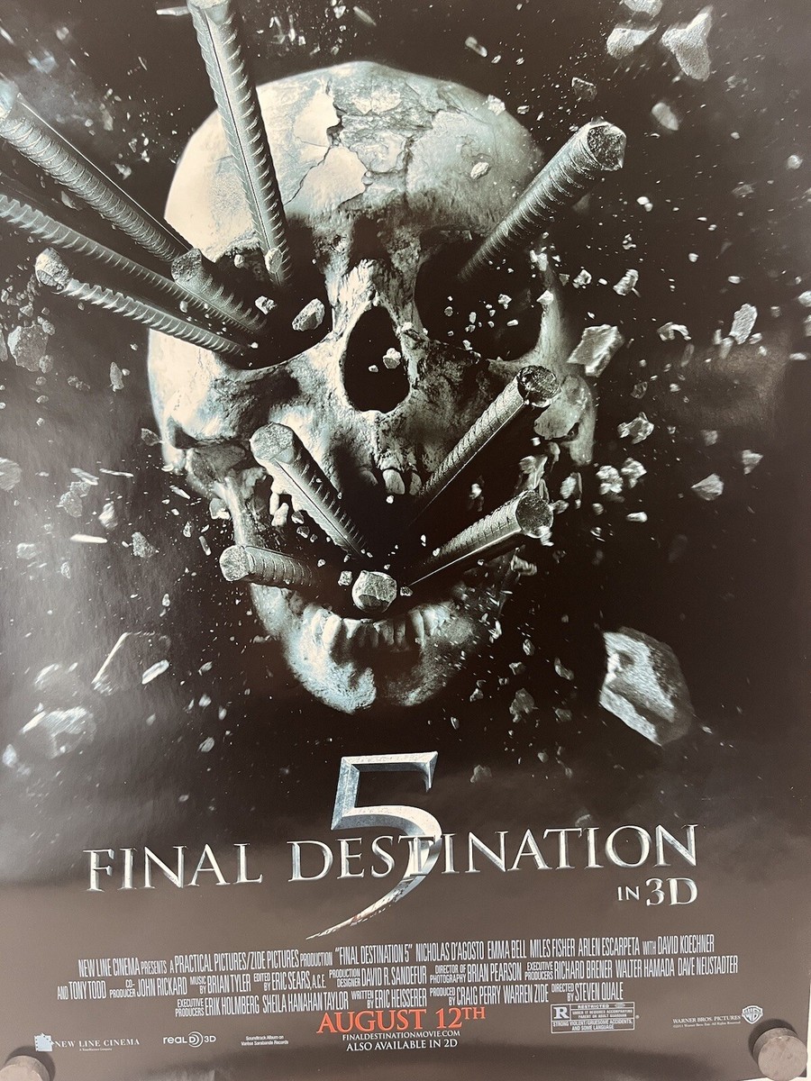 Final Destination 5 Movie Poster 11.5