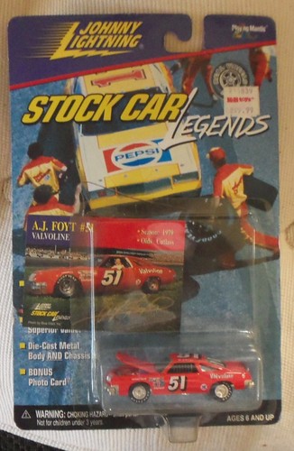 Johnny LIGHTING Stock Car Legends AJ FOYT