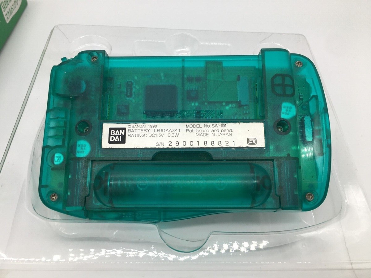 Wonder Swan Green Console Bandai Japan Original | eBay
