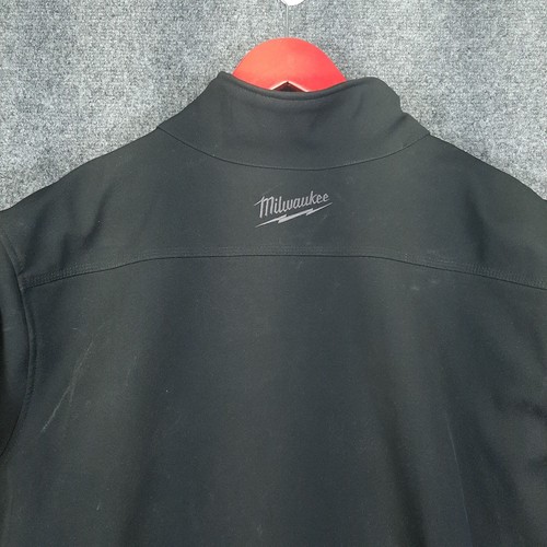 Milwaukee M12 Heated Jacket Mens 2XL Black Full Zip Toughshell No Battery - Picture 9 of 17