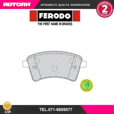 Pastiglie freno Ferodo Racing (posteriori) 106 1.6