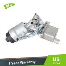 Engine Oil Cooler Filter Housing Adapter For Chevy Cruze Sonic Trax Turbo 1.4l