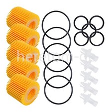 5X JUEGO FILTRO ACEITE TOYOTA COROLLA SCION IM XD 04152-YZZA6