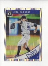 2018 Donruss Optic Baseball Shock Prizm Refractor Parallel Singles -You Choose