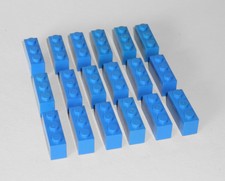 Lego (3622) 18 mattoncini Basic 1x3x1, in blu da 3182 4440 8214 5893