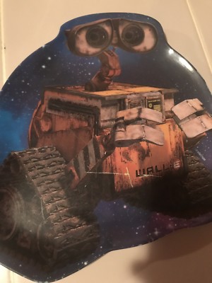 Set Of Wall-E Plates Disney Store Exclusive Melamine 8''