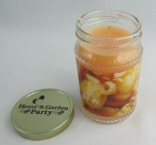 NEW Home & Garden Party "Butter Crunch" 10 oz Jar Candle MADE IN USA 50 Hr Burn