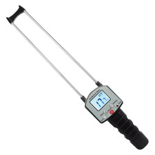 Hay Moisture Meter 0-80% Digital Backlight Display Humidity Content Tester for G
