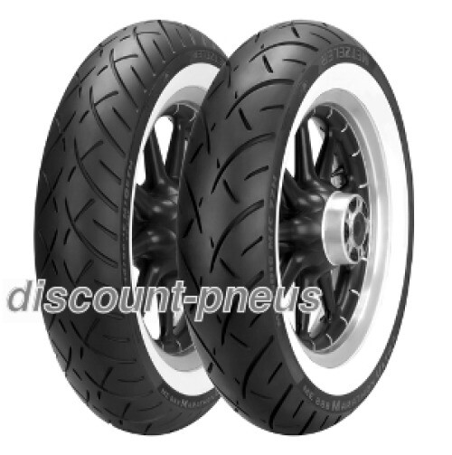 Pneu custom Metzeler ME888 Marathon Ultra WW 130/90 B16 flanc blanc 73H