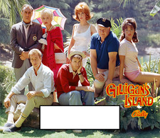 Bally Gilligan's Island Pinball Machine Translite Custom 01