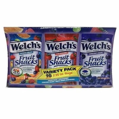 welch's fruit snacks bag
