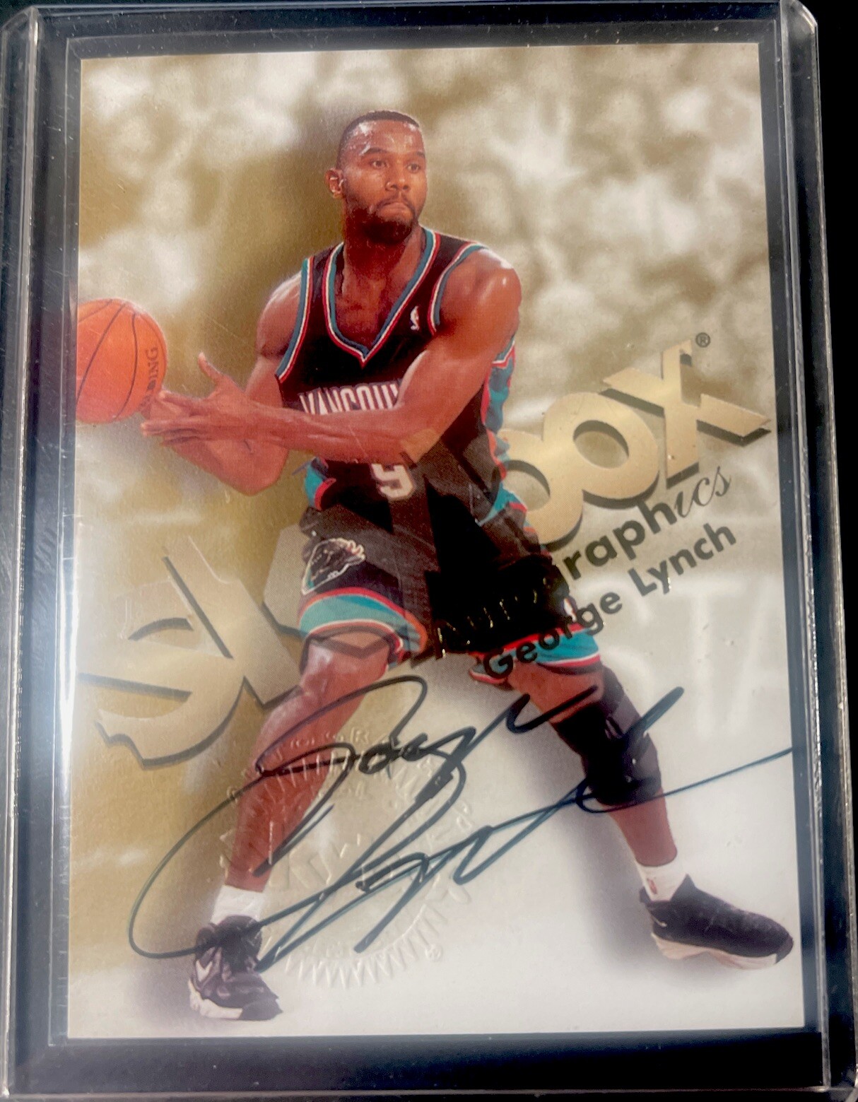 1998-99 Skybox Premium - Autographics George Lynch (AU)
