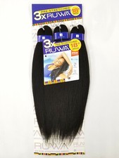 3X RUWA 18" Braid Sensationnel X-Pression Pre-Stretched Aquatex Braiding Hair