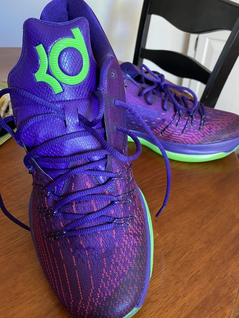 purple kevin durant shoes
