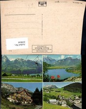 619644,Mehrbild Ak Amden ob d. Walensee Pensi...