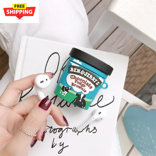 Snacks Sugar Drinks Cartoon Creative Earphone Case For Airpods 4 3 2 1 Pro Silic - Picture 46 of 48