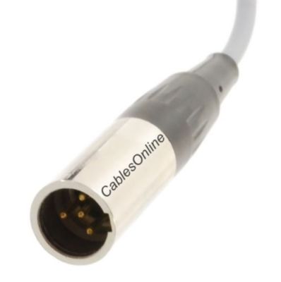 30ft Mini XLR 4-Pin Female to Mini XLR 4-Pin Male Pro Audio Cable
