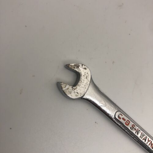 S-K Wayne Tools #C-8 Chiave combinata Made in USA 1/4 - Foto 2 di 4