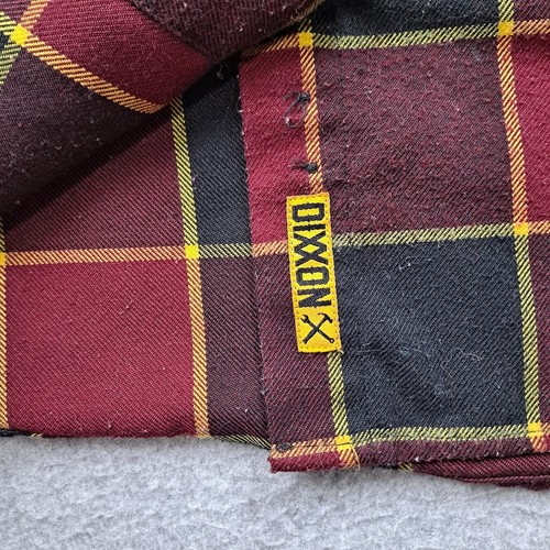 Camisa Dixxon Flannel Company Mujer Mediana Roja Franela a Cuadros Botón Chamarra LEER - Imagen 3 de 9