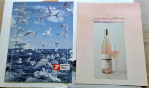 Zellerbach Paper Company folder with sample advertising booklet brochures 1980 - Picture 4 of 12