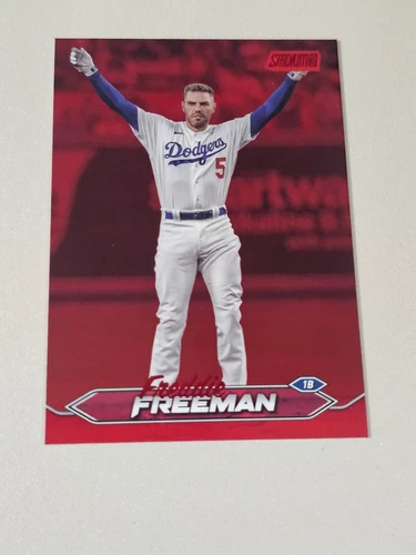 Freddie Freeman 2024 Topps Freddie Freeman #129 Red