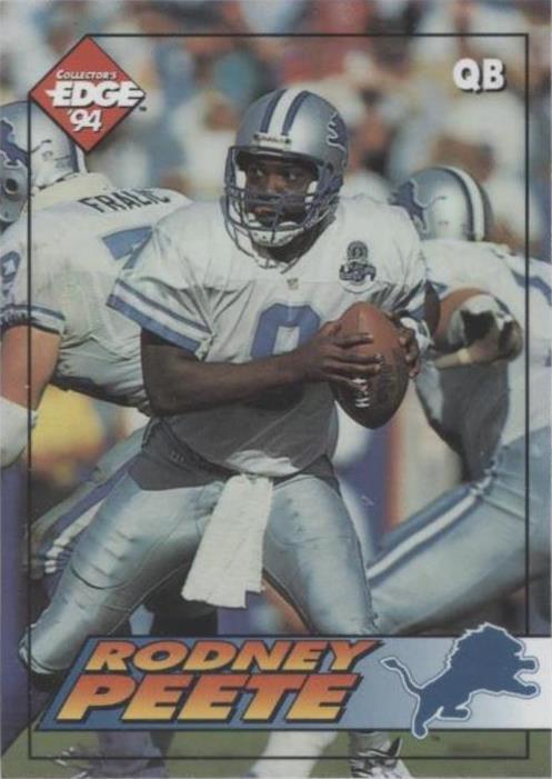 Rodney Edge 1994 Collector's Edge - Rodney Peete #59 for sale online | eBay