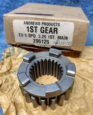 NEW Andrews 296125 Mainshaft 1st Gear Harley-Davidson 35025-79 B/T 5-Speed  
