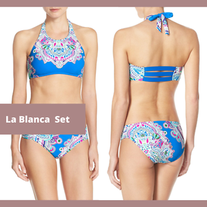 high halter top bikini