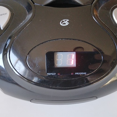 Modelo GPX: BC111B Reproductor de CD Portátil Radio-Line In-AM/FM-Probado Funciona - Imagen 14 de 17