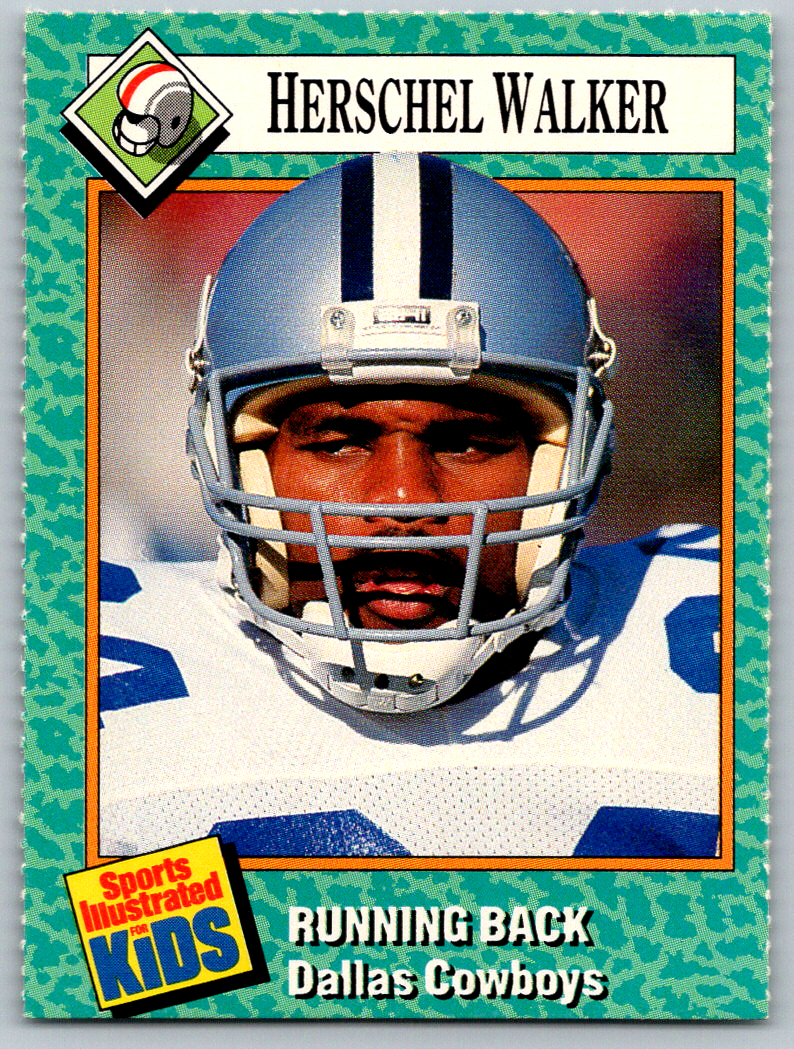 1989 Sports Illustrated for Kids Series 1 Herschel Walker #17