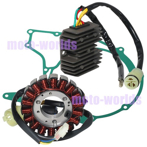 Stator Coil+Regulator Rectifier+Gasket for Honda TRX300EX Sportrax 300 EX 93-06 - Picture 7 of 8