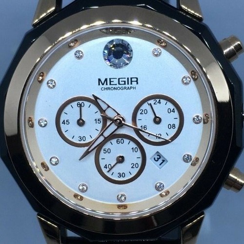MEGIR LADIES CHRONOGRAPH WATCH - Picture 2 of 7