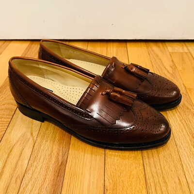 Bostonian Men\'s Size 9.5 Medium Tassel Leather Slipon Liafer Loafers-BOSTONIAN DANTE TASSEL - MEN - SIZE 9 | Mercari main image 3