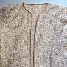 Women  s Beige cardigan Jacket