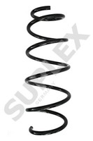 1X Fahrwerksfeder Suplex 09187 FüR Fiat EVO Punto Twinair Turbo 199AXZ1A 16V LPG