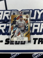 2025 Topps Pristine - Edwin Diaz Gold Encased Refractor /50 Mets Pulsar