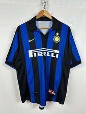 1998/99 Vintage Nike Inter Milano Home Soccer Jersey Size M