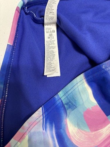 Athleta Girl Tankini Top Size L / 12 Santorini Energy Multicolors - Picture 5 of 5