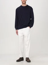 NWT $3950 Brunello Cucinelli Men's Cashmere Blend Crewneck Sweater Size L  A258