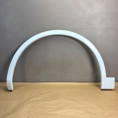 18-20 GENUINE AUDI Q5 FRONT LEFT WHEEL ARCH FLARE TRIM PANEL MOLDING WHITE OEM
